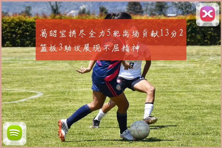 葛昭宝拼尽全力5犯离场贡献13分2篮板3助攻展现不屈精神